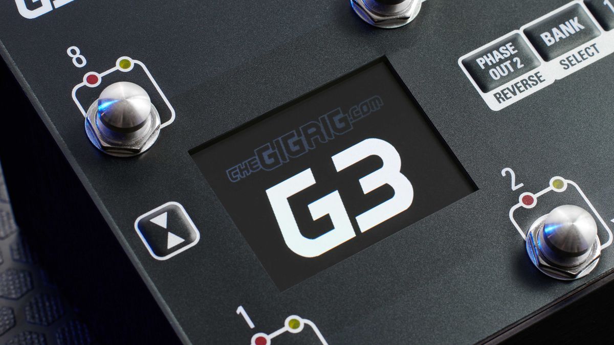 The GigRig raises the bar on effects pedal switching systems with the