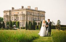 Hamish Shephard on his wedding day after marrying his wife Rosie