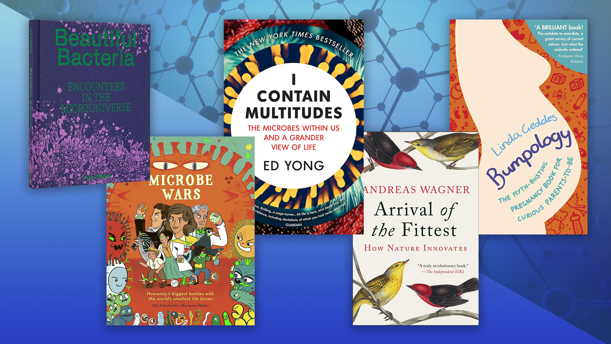 I'm an evolutionary biologist who investigates real-time evolution in bacteria. These are my 5 must-read science books.