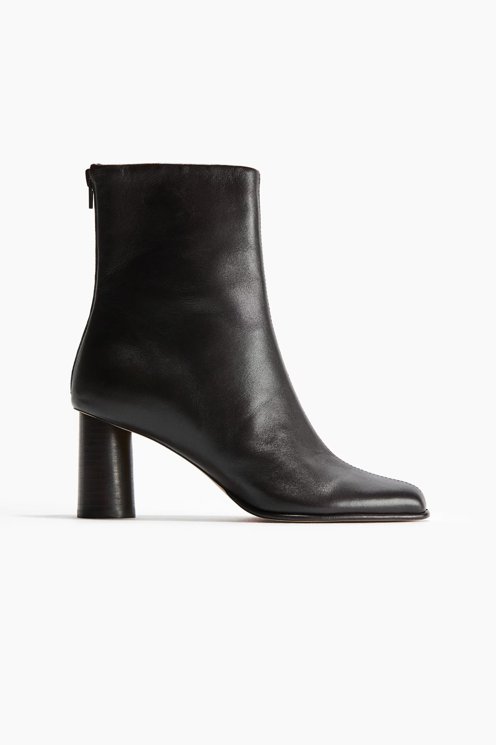 H&amp;amp;M, Leather Ankle Boots