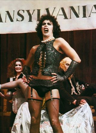 Tim Rice in Rocky Horror Picture Show.