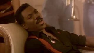 Eddie Murphy singing in music video for Put Your Mouth On Me on Beavis and Butt-Head