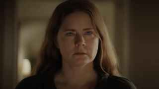 Amy Adams flashing her blue eyes in Nightbitch