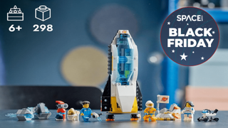 Image shows the Lego City Mars Spacecraft Exploration Missions.