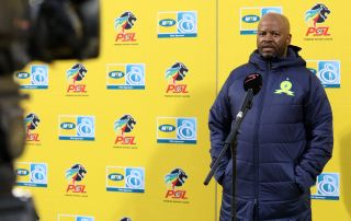 Mamelodi Sundowns co-coach Manqoba Mngqithi