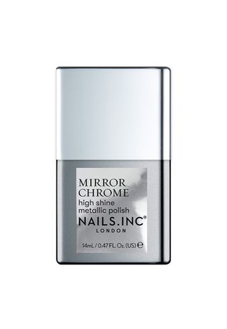 Silver Served Mirror Chrome Nail Polish