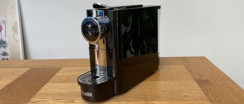 Image of Dualit Café Plus Capsule Machine during testing at home