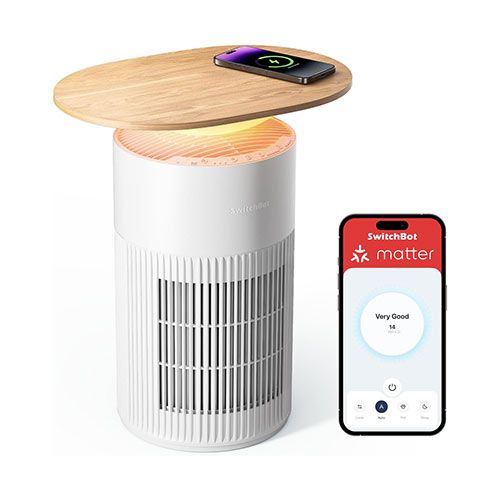 SwitchBot Air Purifier Table on a white background