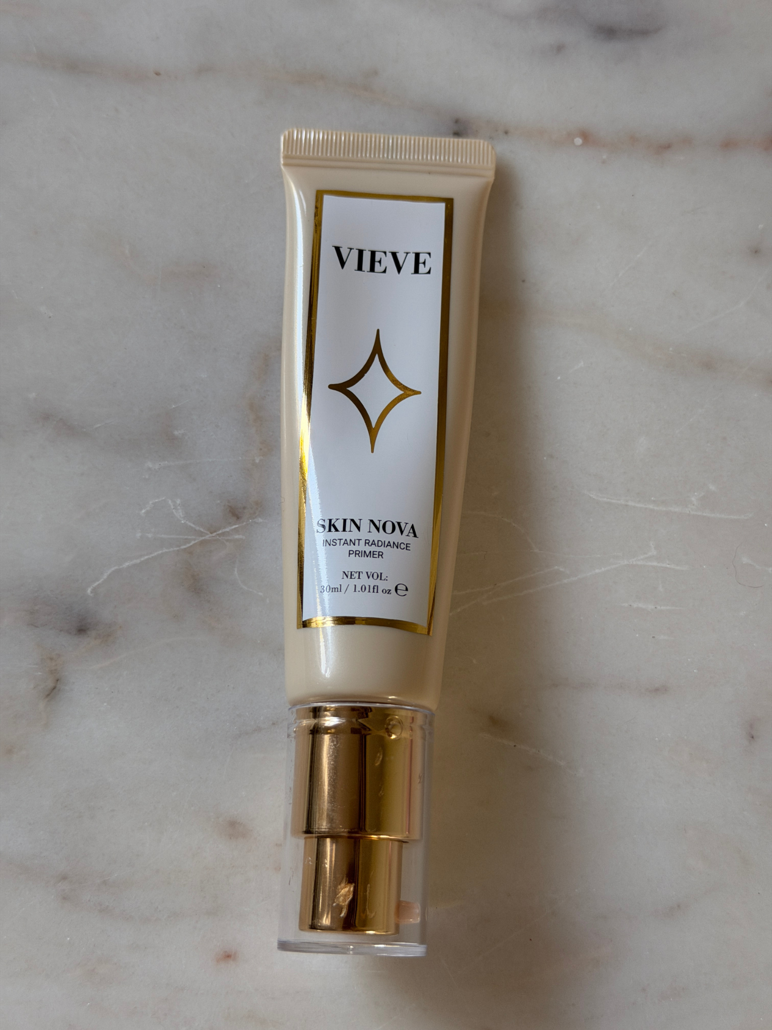 A tube of the Vieve primer