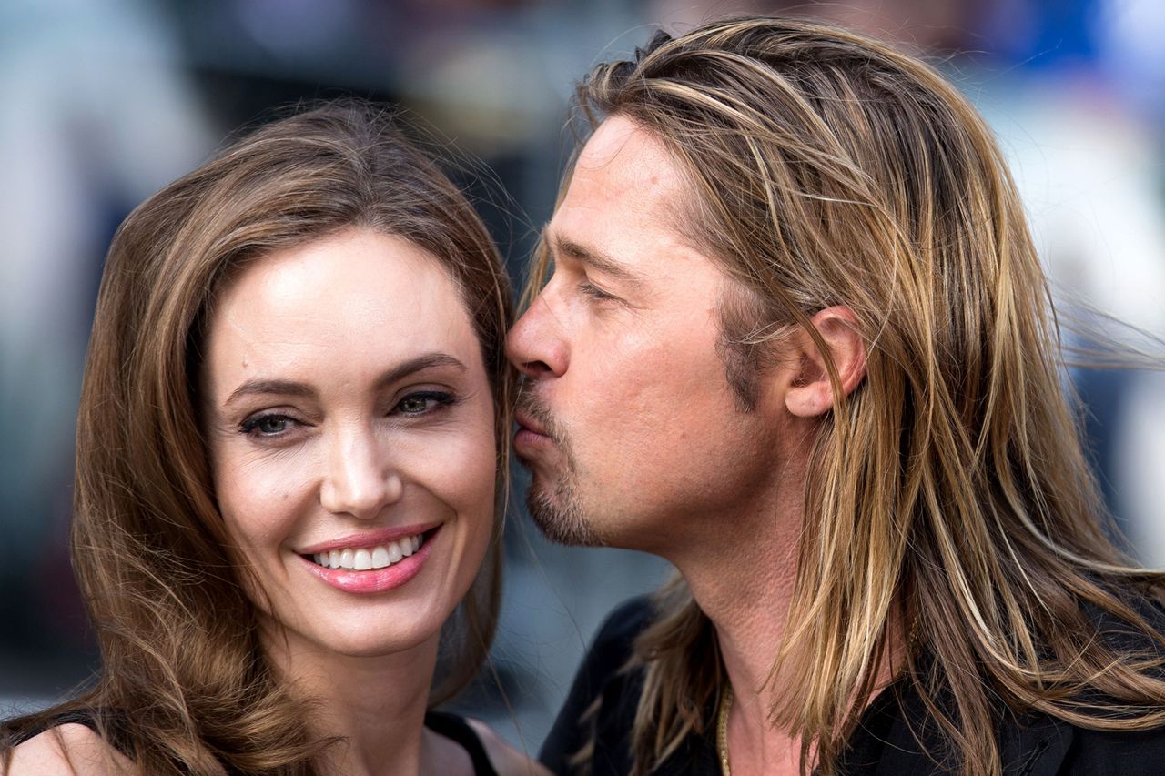 Angelina Jolie and Brad Pitt