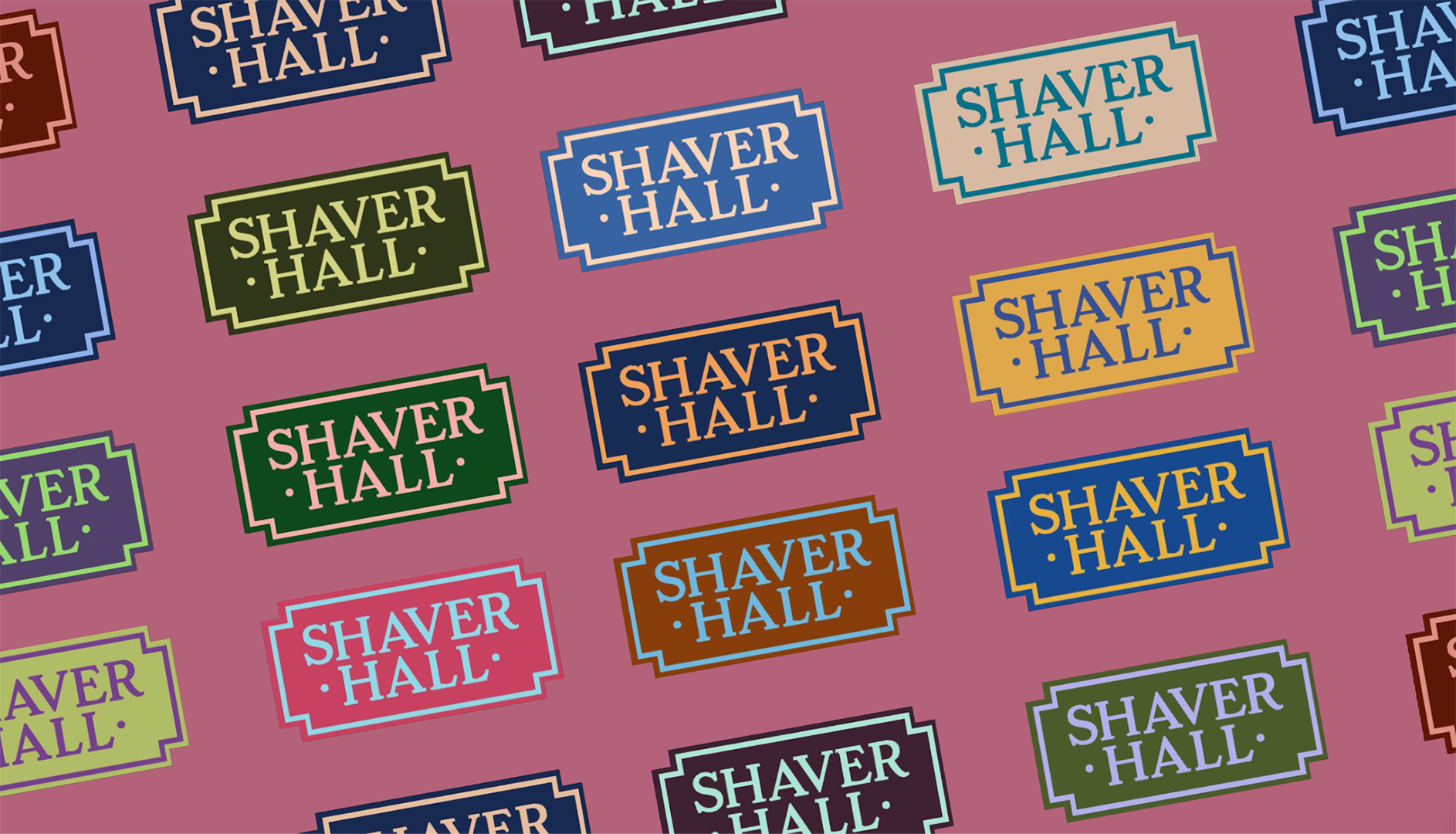 Love &amp;amp; War branding for Shaver Hall