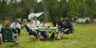 Paul Bettany, Sophia Lillis, Peter Macdissi, Steve Zahn, Judy Greer, and Margo Martindale in Uncle Frank