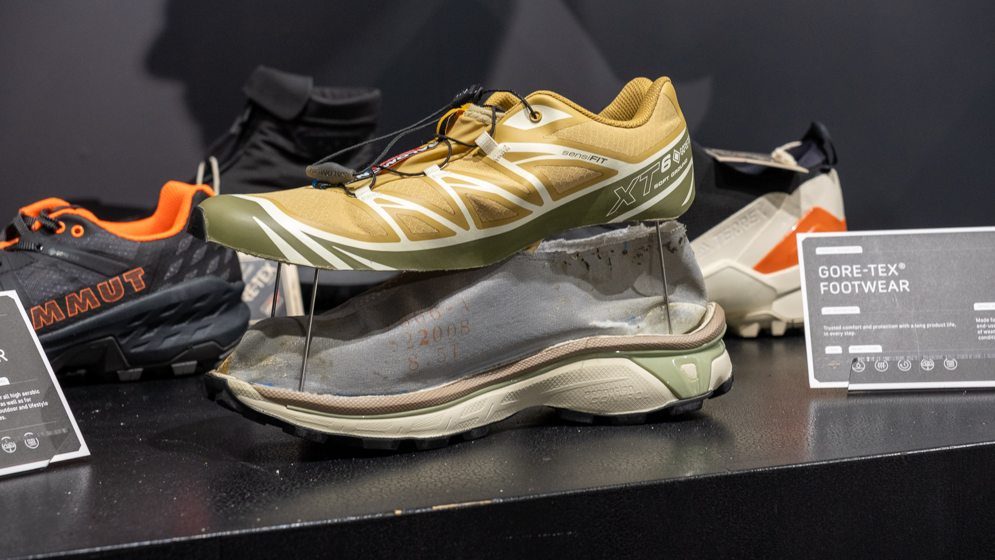 GORE-TEX footwear at GORE-TEX's European headquarters