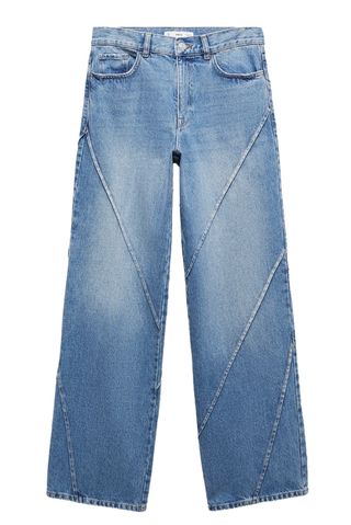 Rossi Seamed Straight Leg Jeans