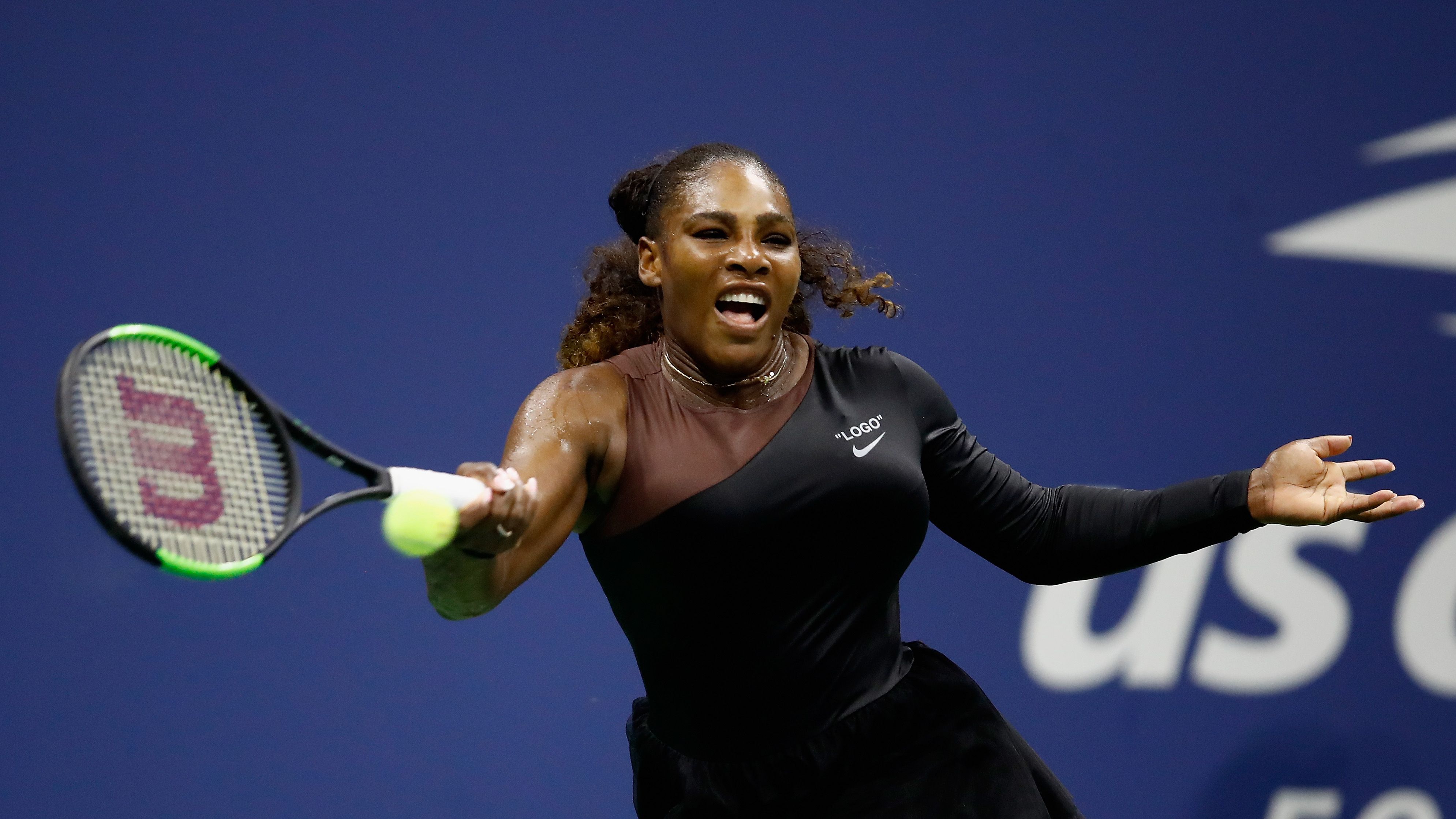 Serena Williams Wears Off-White x Nike Queen Collection Ballet Dress at U.S. Open | Marie Claire