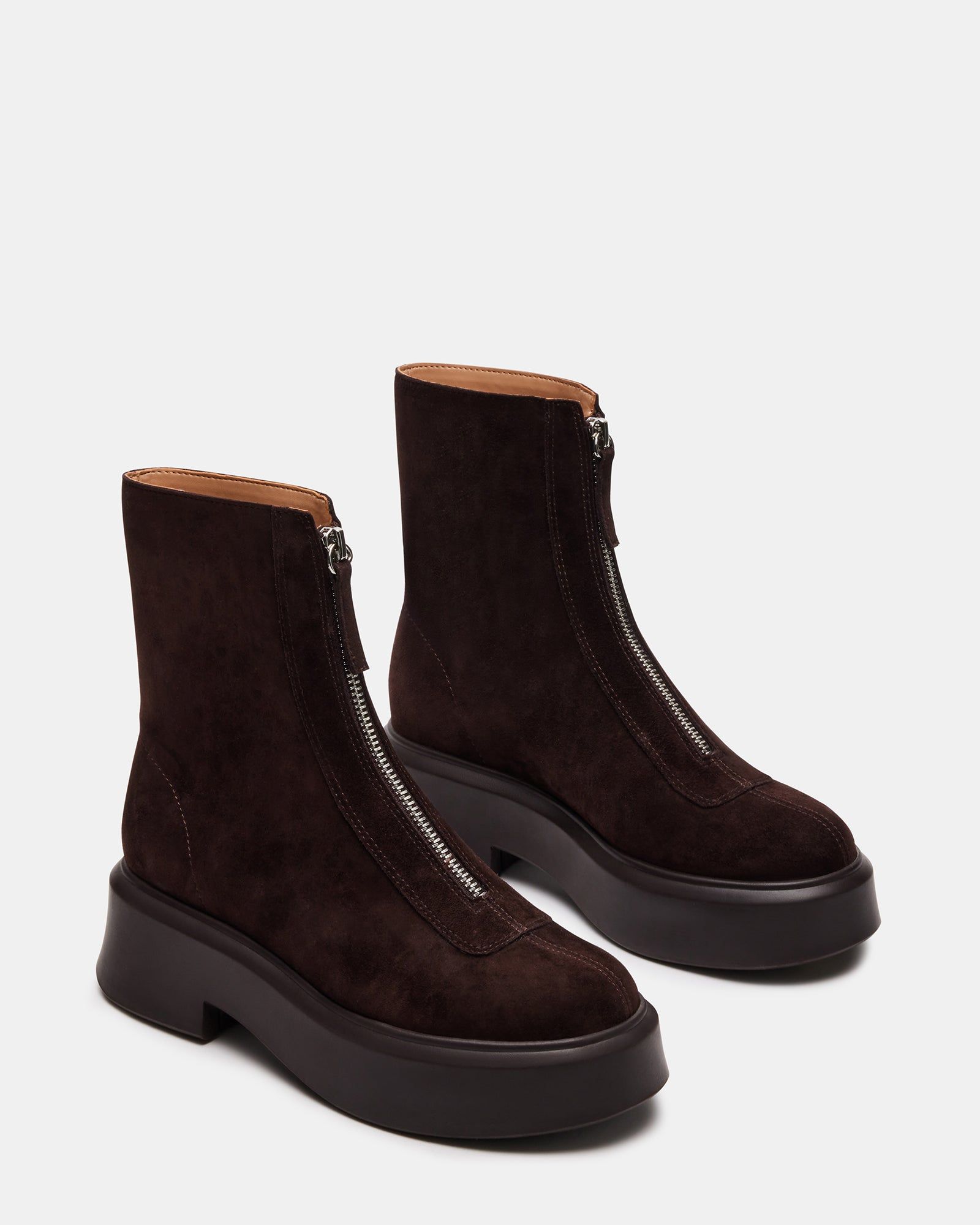 Jones Chocolate Brown Suede