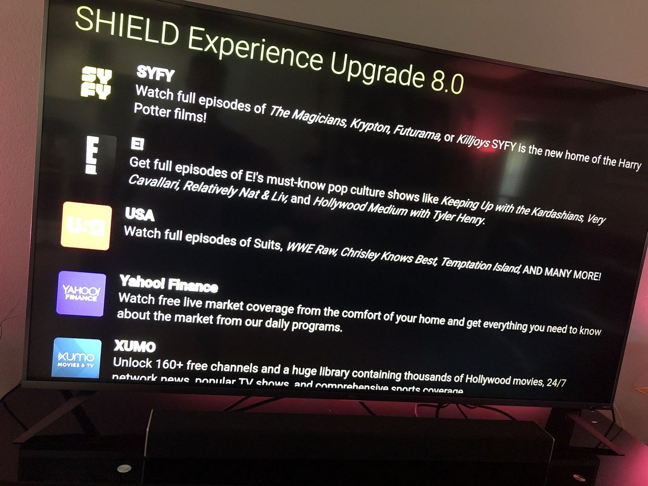 NVIDIA Shield update