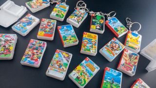 Tiny Nintendo Switch game cases