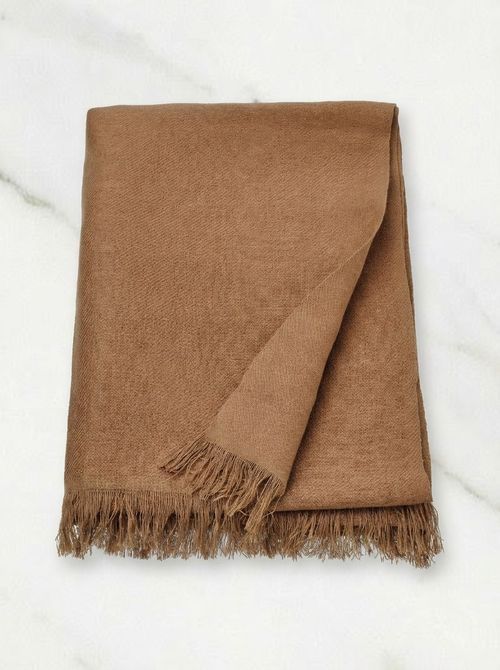 Dyt&Aring;g Throw - Light Brown 51x67 "