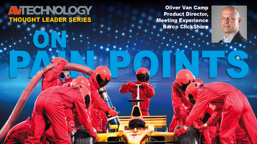 Oliver Van Camp, Product Director, Meeting Experience at Barco ClickShare