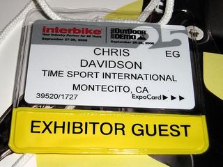 Trade show time at Interbike