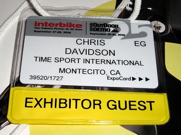 The badge with the yellow bottom