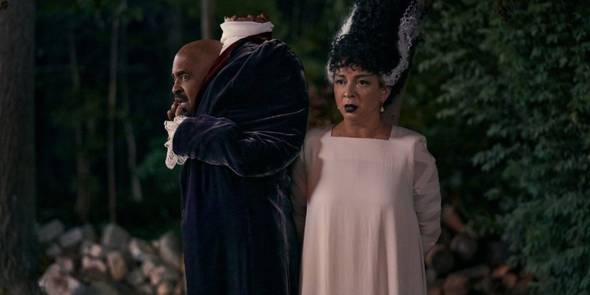 Tim Meadows and Maya Rudolph in Hubie Halloween