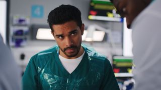 Rash watched Mason at work in the ED in Casualty