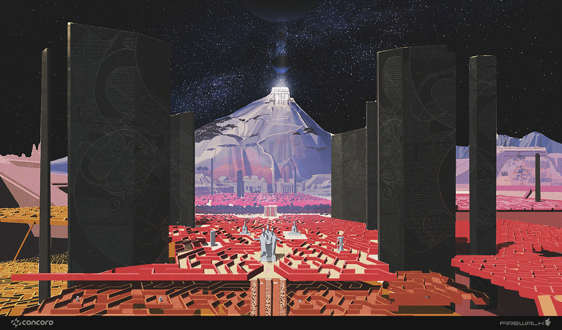Concept art for the Concord game