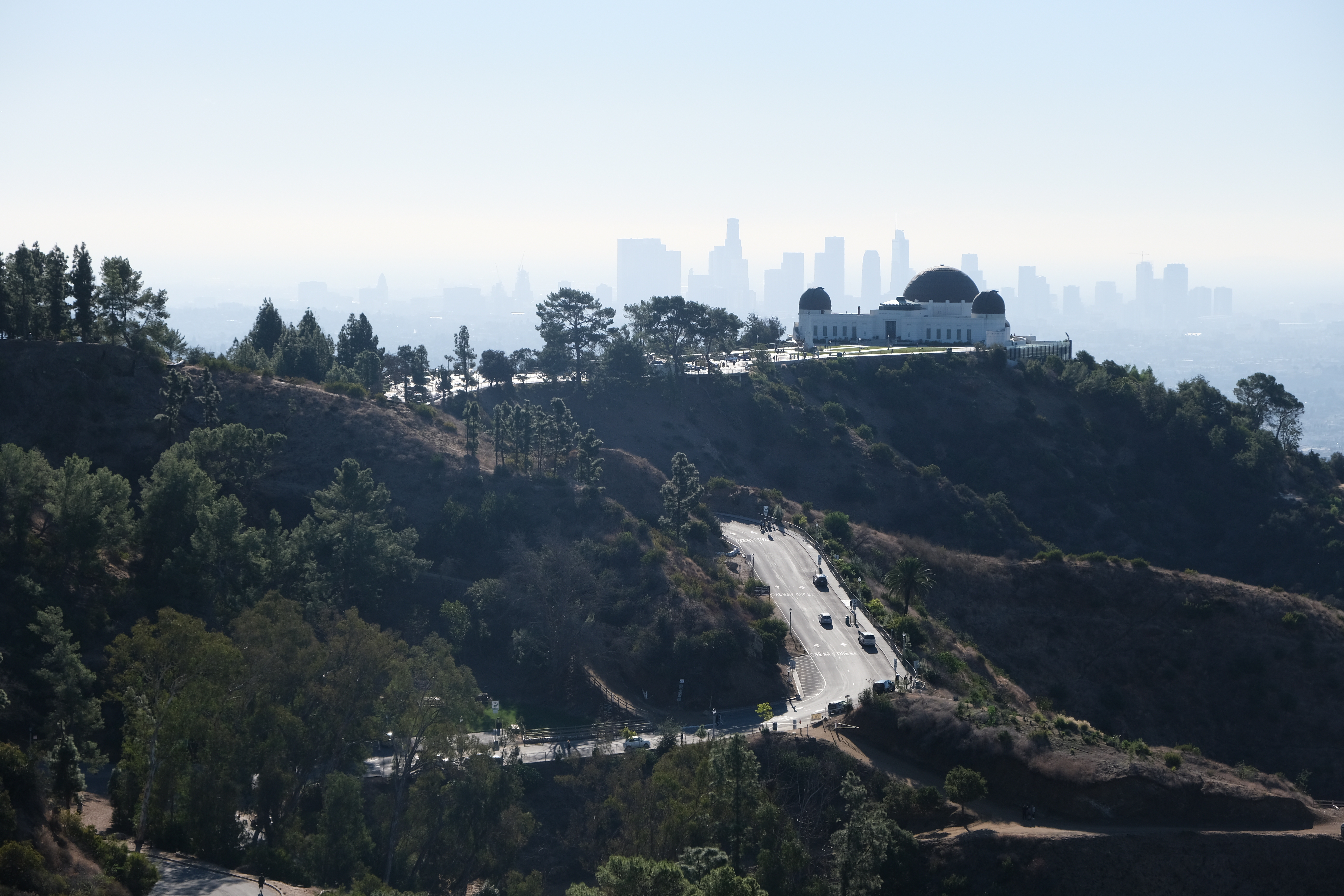 Los Angeles Olympics finish at Griffith Observatory