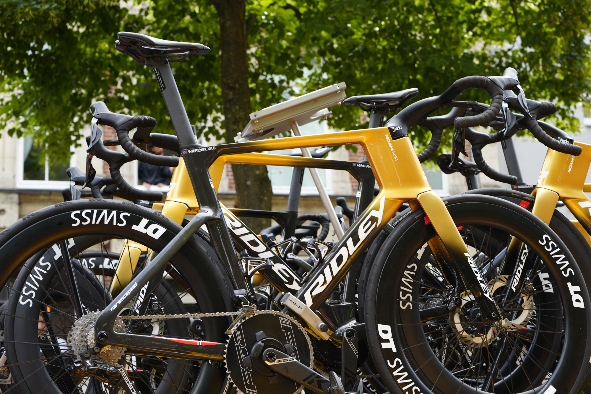 The Ridley Noah Fast has a typically aggressive stetup position