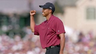 Tiger Woods was in a league of his own at Pebble in 2000