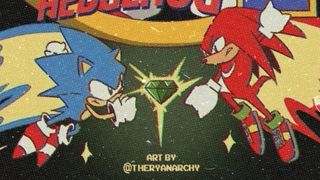 A close up of the Sonic 2 fan-made poster