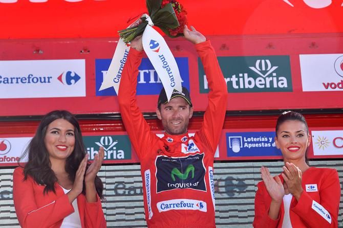 New race leader Alejandro Valverde