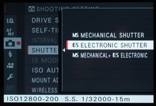 Switch to the electronic shutter on either camera and you can reach faster burst shooting modes