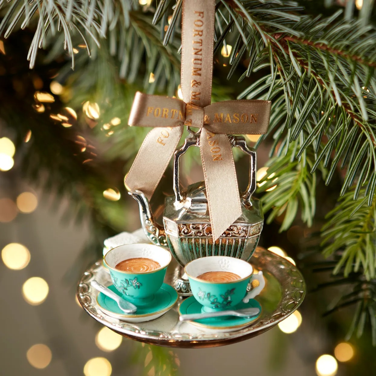 fortnum &amp;amp; mason, Fortnum&#039;s Camellia Afternoon Tea Tray Decoration