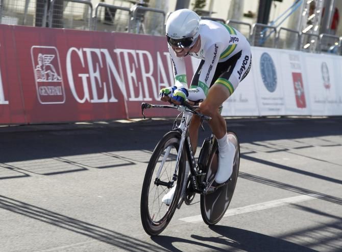 Damien Howson (Australia) dominated the U23 men's TT world championship with a time nearly one-minute faster than his closest rival.