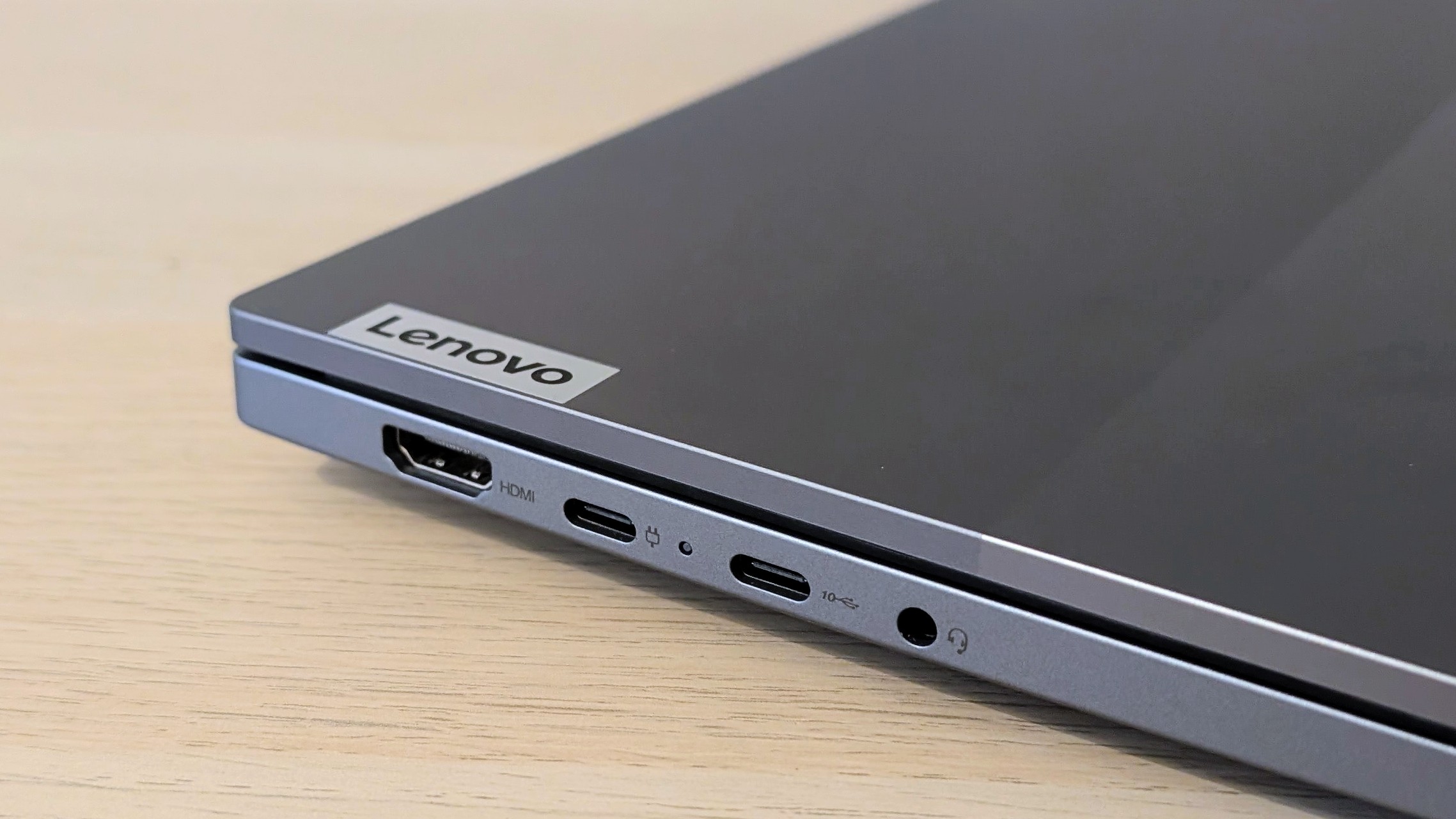 The Lenovo ThinkBook 16 Gen 7 on a desk