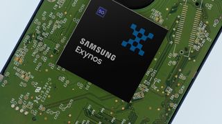 Samsung Exynos chip mockup