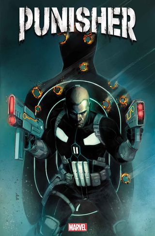 Punisher #1 cover art by Rod Reis