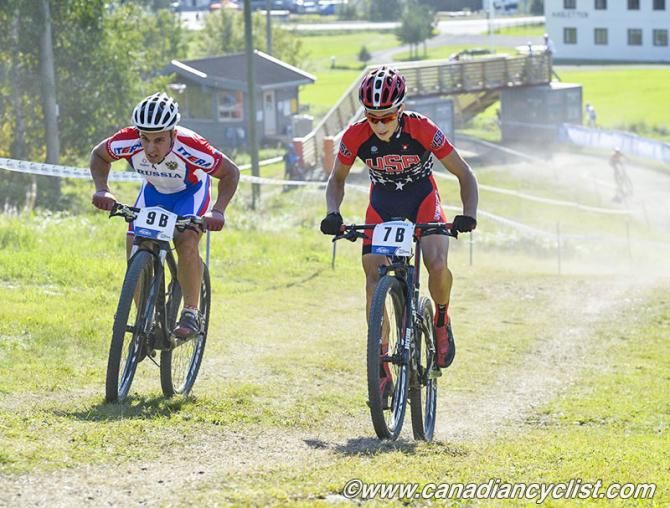 Neilson Powless races the team relay