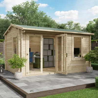 Billyoh Kent Garden Office (4m X 3m) - 44mm