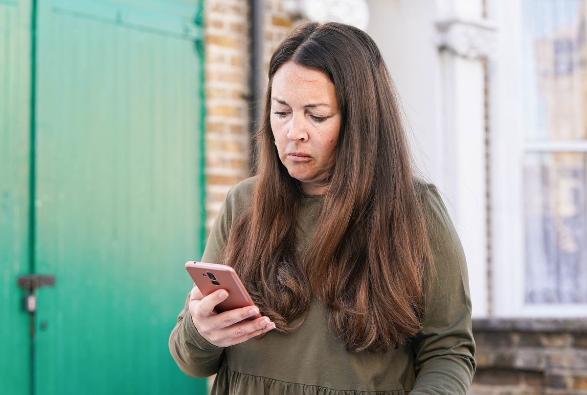 Stacey Slater gets a worrying call