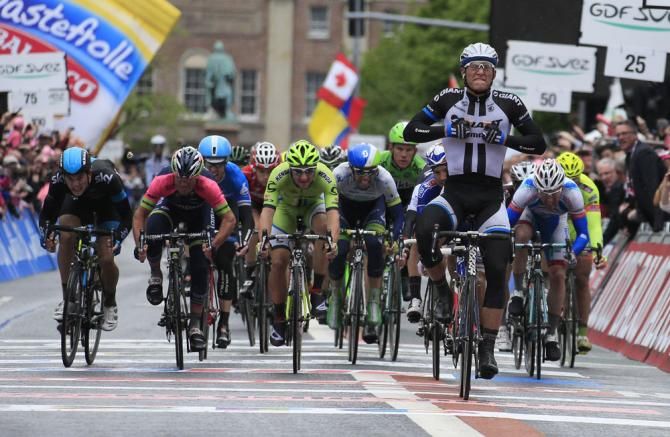 Marcel Kittel (Giant - Shimano) wins stage 2 of the Giro d'Italia