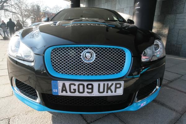 Team Sky's new Jags. Not a bad ride!