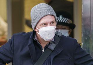 Daniel Stendel leaves Sheffield Crown Court after giving evidence (Danny Lawson/PA)