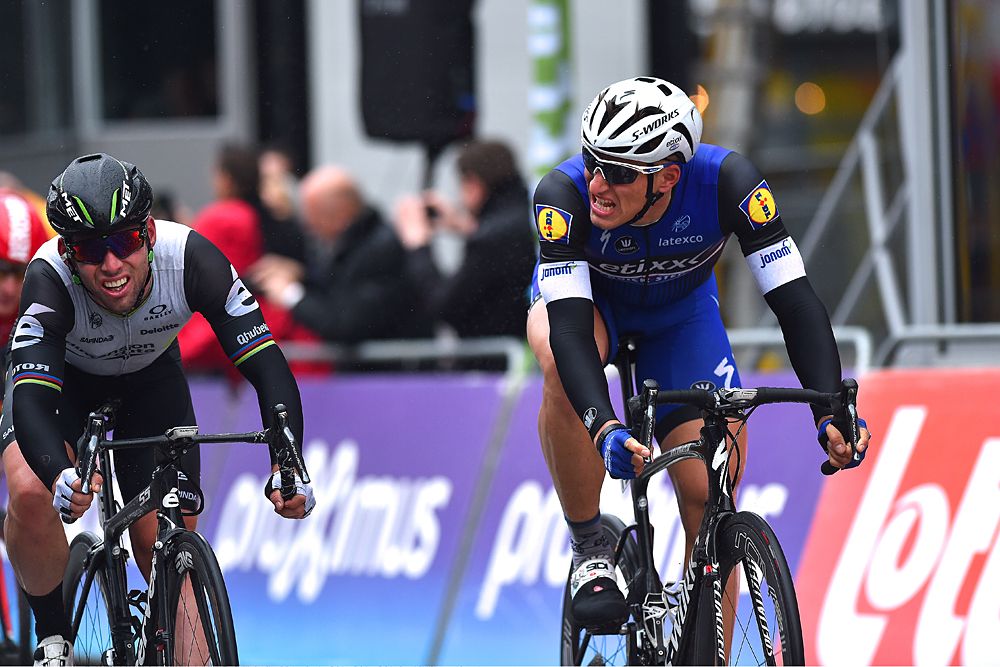 Marcel Kittel and Mark Cavendish unsure of who won