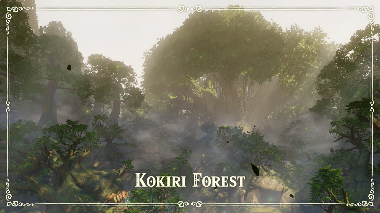 Locations of Hyrule title cards