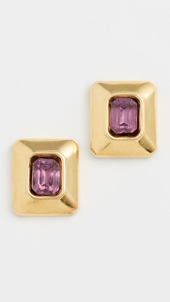 Heritage Earrings - Plum