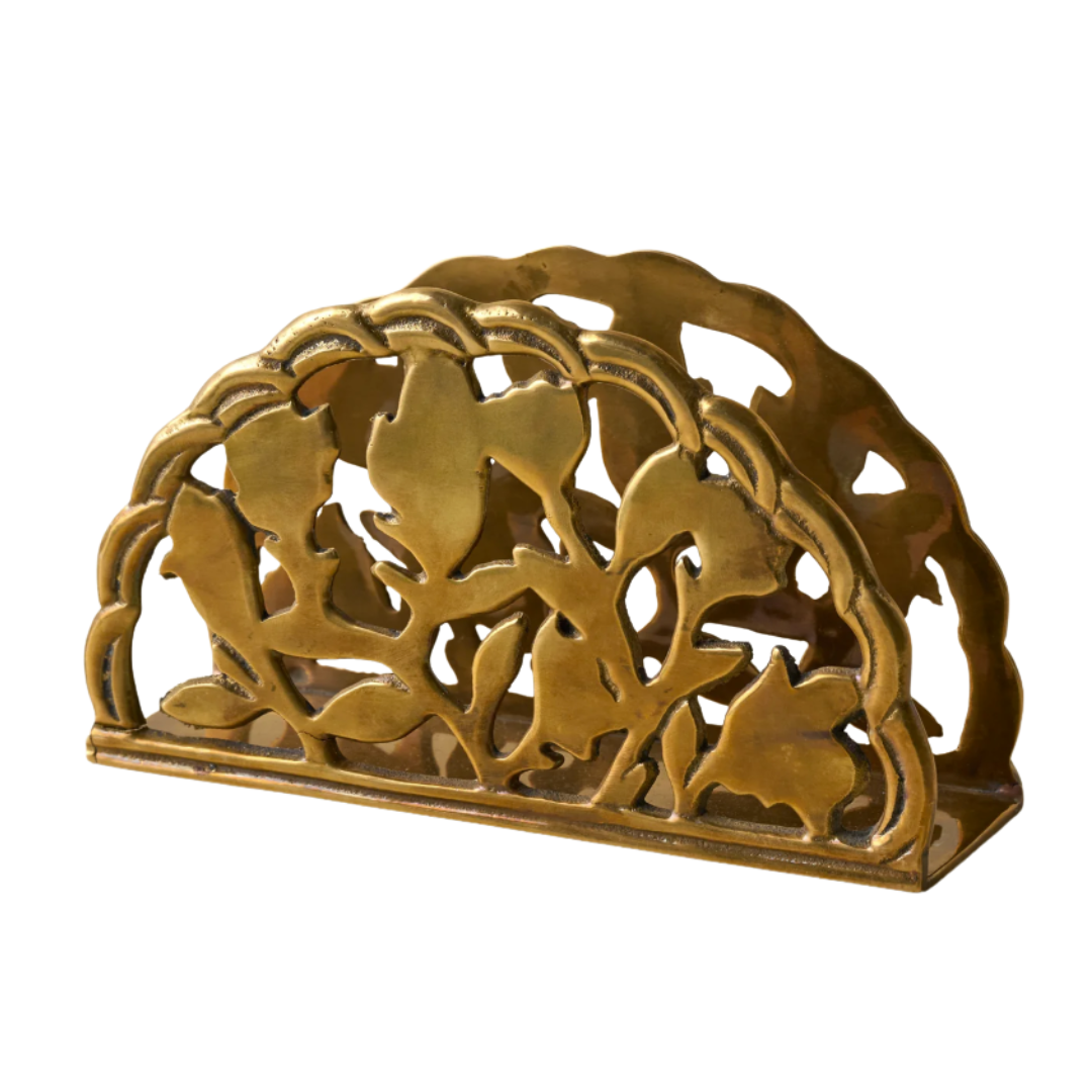 Shadow Floral Napkin Holder